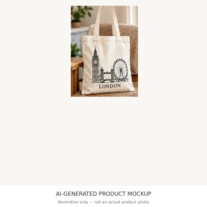 AI-generated product mockup, not a photograph of the actual product