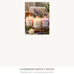 AI-generated product mockup, not a photograph of the actual product