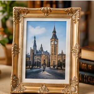 Vintage Style Photo Frame — photographic-style illustration