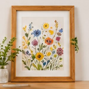 Decorative Wall Art Print — photographic-style illustration