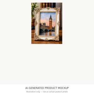 AI-generated product mockup, not a photograph of the actual product
